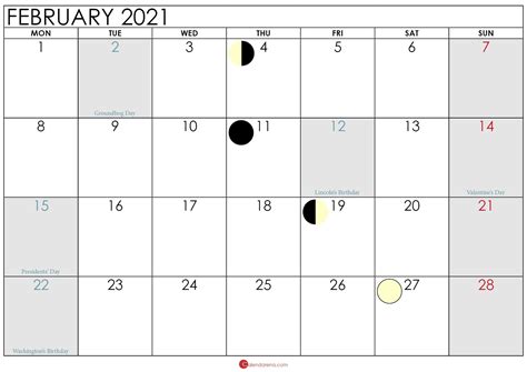 Moon Phase February 2024