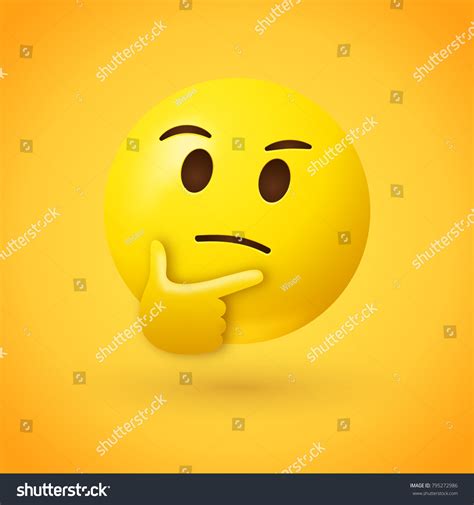 1831 Doubt Face Emoji Images Stock Photos And Vectors Shutterstock