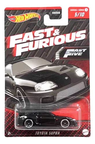 Hot Wheels Rapido Y Furioso 5 Toyota Supra Negro 5 10 Envío gratis