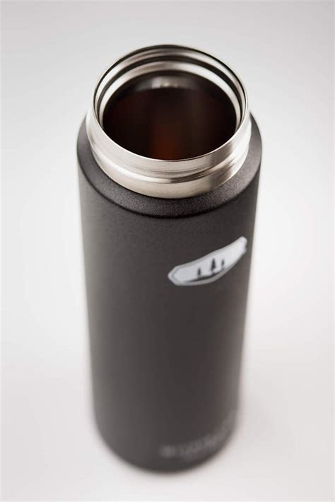 Gsi Outdoors Glacier Stainless Microlite Insulated Flask In Black