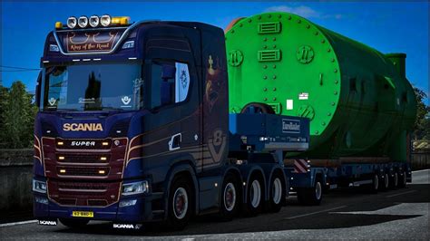 ETS2 1 31 Beta Next Generation 8x4 Scania S730 V8 60 Ton Special