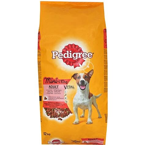 PEDIGREE sucha karma dla psa małe rasy z wołowiną i warzywami 12 kg