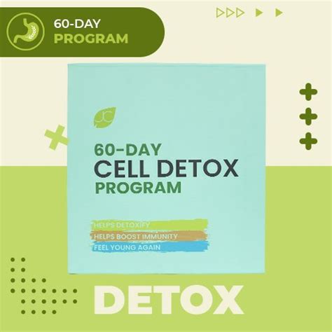 JC 60 Day Cell Detox Program Health Nutrition Health Supplements