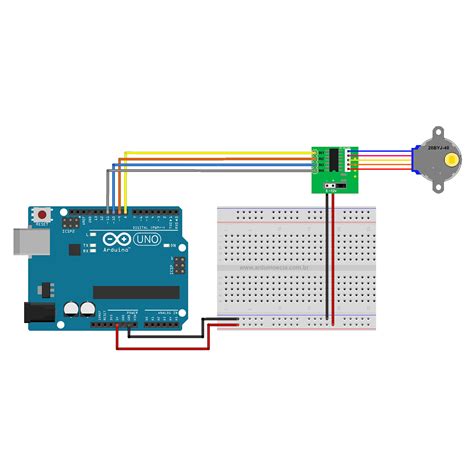 Bouclier moteur pas à pas 28BYJ 48 Arduino PIC