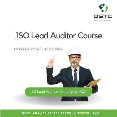 CQI IRCA Certified QMS ISO 9001 2015 Lead Auditor United Arab