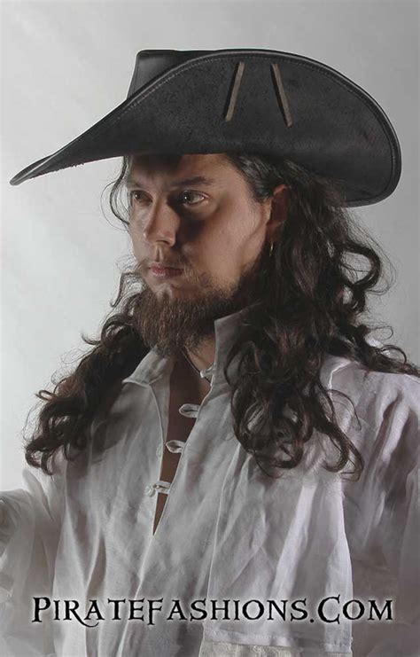 Leather Pirate Hats - Pirate Fashions