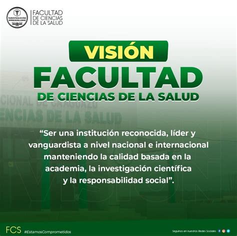 La VisiÓn De La Facultad De Ciencias De La Salud De La Universidad