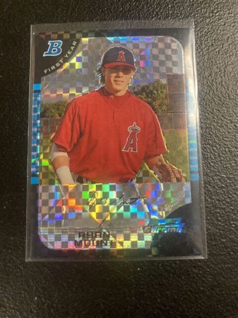 2005 Bowman Draft Picks Prospects Chrome X Fractor BDP45 Ryan