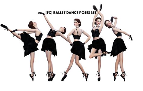 Ballet Dance Poses Set The Sims 4 Sims4 Clove Share Asia Tổng Hợp