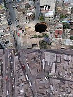 Giant Hole In Guatemala City