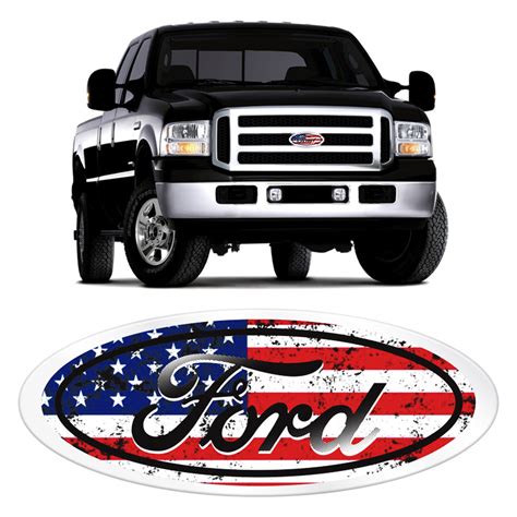 Adesivo Ford Grade F250 Estados Unidos Emblema Personalizado