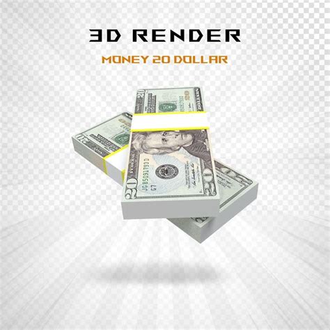 Premium Psd Usa Dollar Currency D Rendering