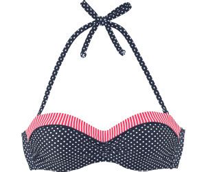 S Oliver Bandeau Bikini Top Avni Blue Ab