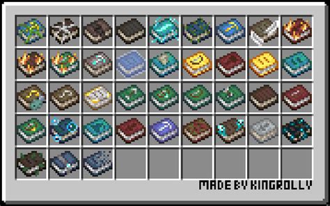 Unique Enchanted Books V20 119 Minecraft Texture Pack