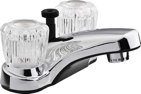 Amazon Dura Faucet DF PL720A CP RV Bathroom Faucet With Crystal