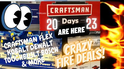 Craftsman Days 2023 At Lowes YouTube