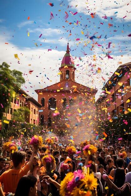 Premium Ai Image Photo Of The Novena De Aguinaldos Is Celebrated In A