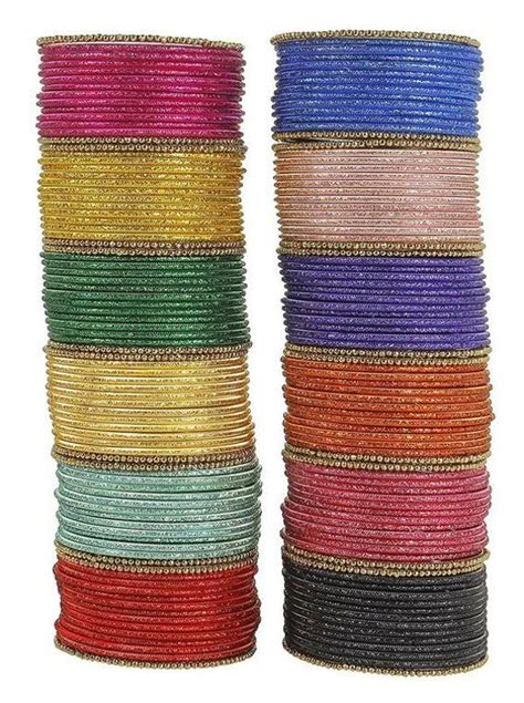 Bangles Multi Color Bangles Pieces Each Color Of Color With