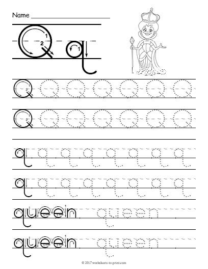 Letter Tracing Worksheets Letters K T