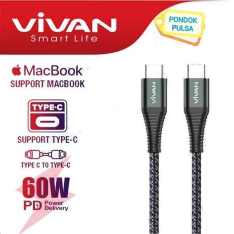 Jual Kabel Vivan Kpd S Type C To Type C Power Delivery W A Cm