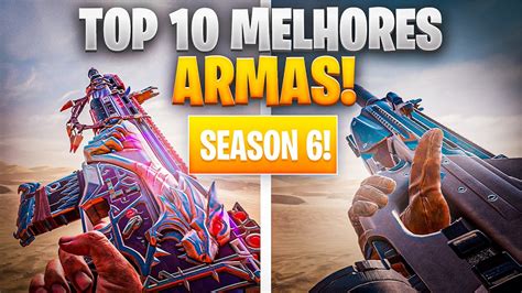 TOP MELHORES ARMAS E CLASSES DA SEASON 6 DO COD MOBILE ARMAS META