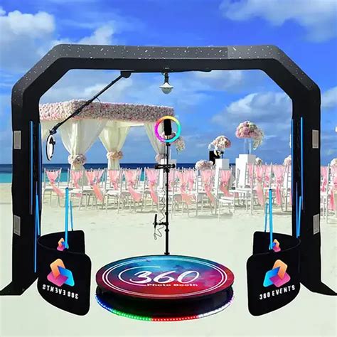 360 Photo Booth Selfie Overhead Video Booth Top Spinner Sky Arch With ...