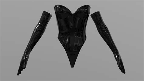 Latex Body Suit With Gloves Buy Royalty Free 3d Model By 4145k4n 115fee1 Sketchfab Store