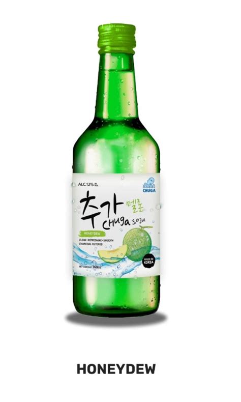 Chuga Soju Apple And Honeydew Mixed Food And Drinks Beverages On Carousell