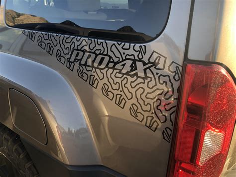 Made These Custom Decals A Year Ago Decided To Finally Post R XTerra