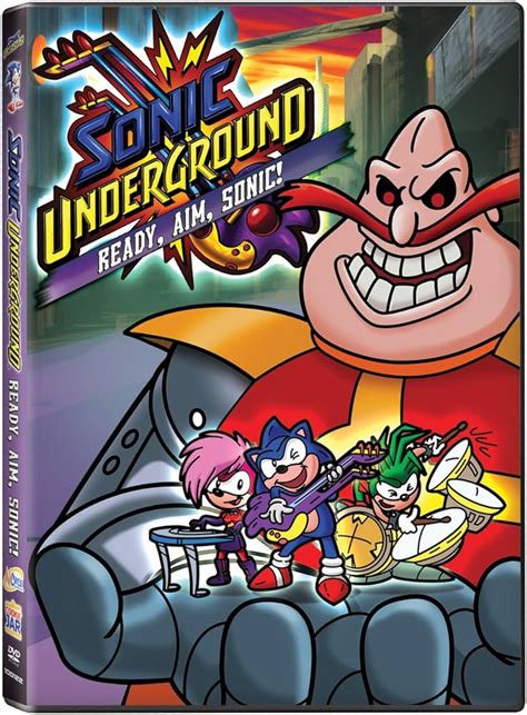 Sonic Underground Dr Robotnik's Revenge Animation DVD New Zealand ...