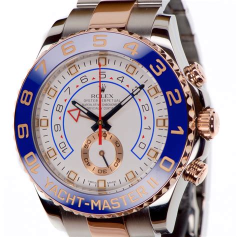 All Watches Rolex Yacht Master K Rose Gold Stainless Steel Mm