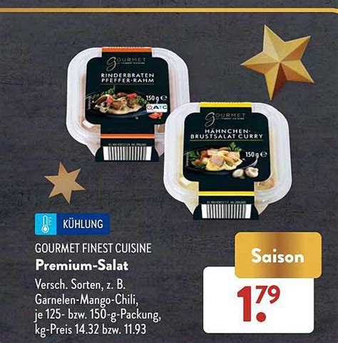 Gourmet Finest Cuisine Premium salat Angebot bei ALDI SÜD 1Prospekte de