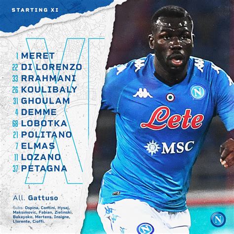 Napoli Empoli Formazioni Koulibaly E Rrahmani Titolari Ilnapolista