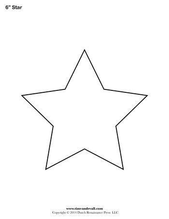 Figuras Estrellas Para Imprimir Imagui 511 Star Template Printable