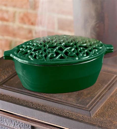 Cast Iron Celtic Knot Wood Stove Steamer Woodstove Steamers Wood