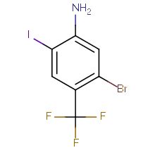 Bromo Iodo Trifluoromethyl Aniline G