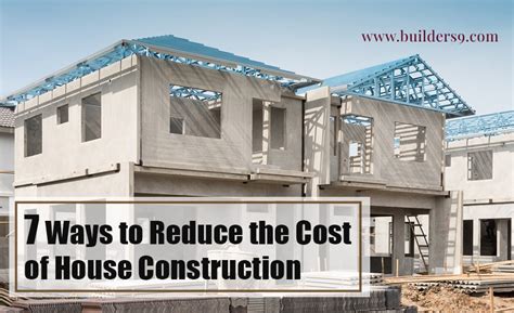 How To Reduce Construction Cost Of A Building | Builders9