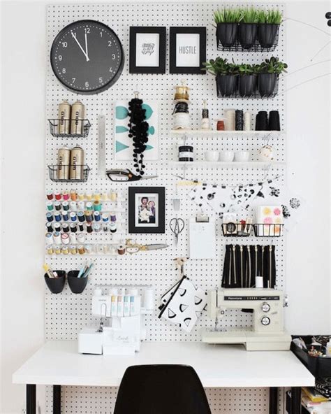 12 Genius Pegboard Ideas That Will Inspire You To Get Organized Pegboard Craft Room Pegboard