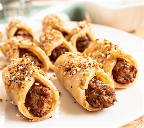 Easy Homemade Mini Sausage Rolls With Pie Crust The Contractor S Castle