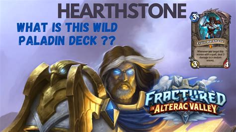 Libram Paladin Legend Wild Hearthstone Fractured In Alterac