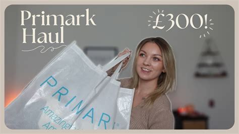 Primark Haul November 2022 300 SPEND YouTube