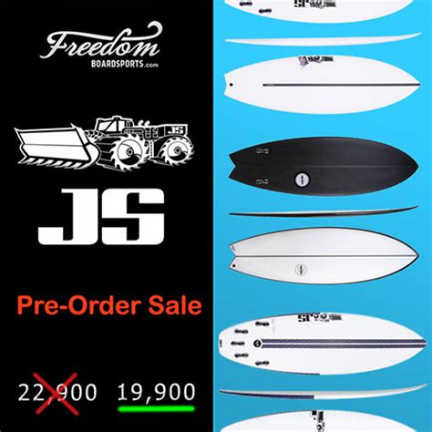 JS SURFBOARDS PRE-ORDER SALE – Freedom Boardsports