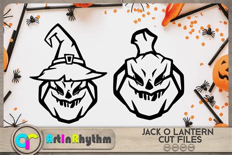 Halloween Scary Pumpkin Face SVG Graphic by artinrhythm · Creative Fabrica