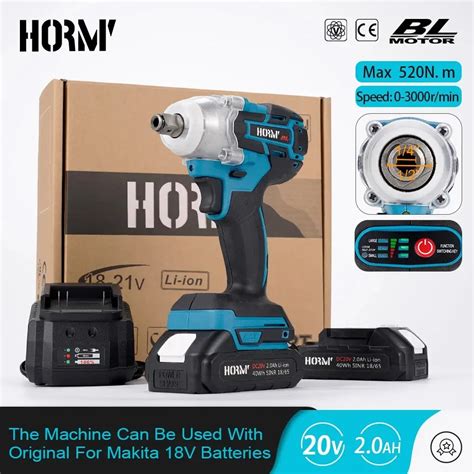 N M Brushless Electric Impact Wrench Cordless Impact Driver Hand