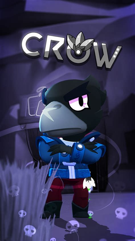 Crow From Brawl Stars By Wingdinggg On Deviantart