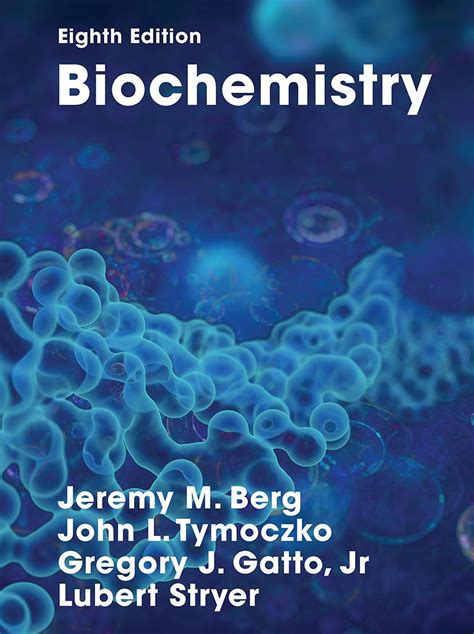 Biochemistry Berg Jeremy M Amazon Books