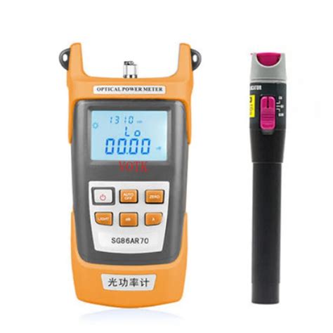 Handheld Optical Power Meter Visual Fault Detector 10MW Red Laser Fiber