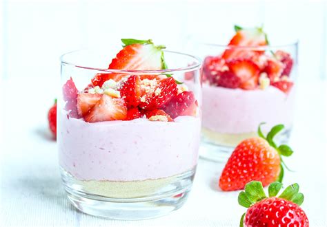 Strawberry Cheesecake Im Glas Food With Love