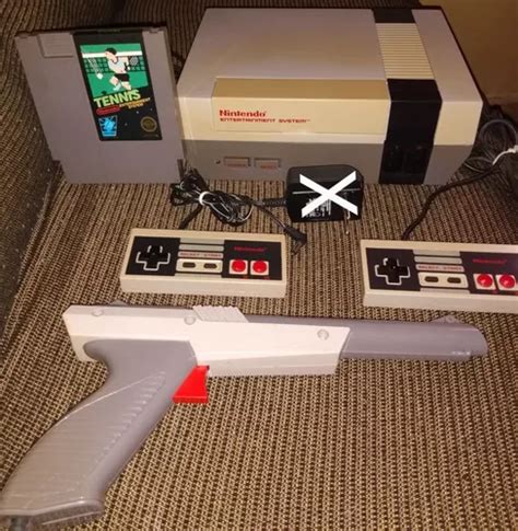 Nintendo 8bits Nintendinho 1985 Nes 001 Antigo Colecionador Frete grátis