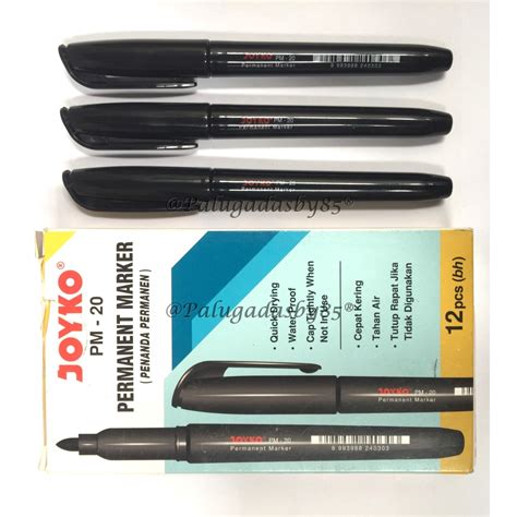 Jual Biji Joyko Permanent Marker Joyko Pm Spidol Permanen